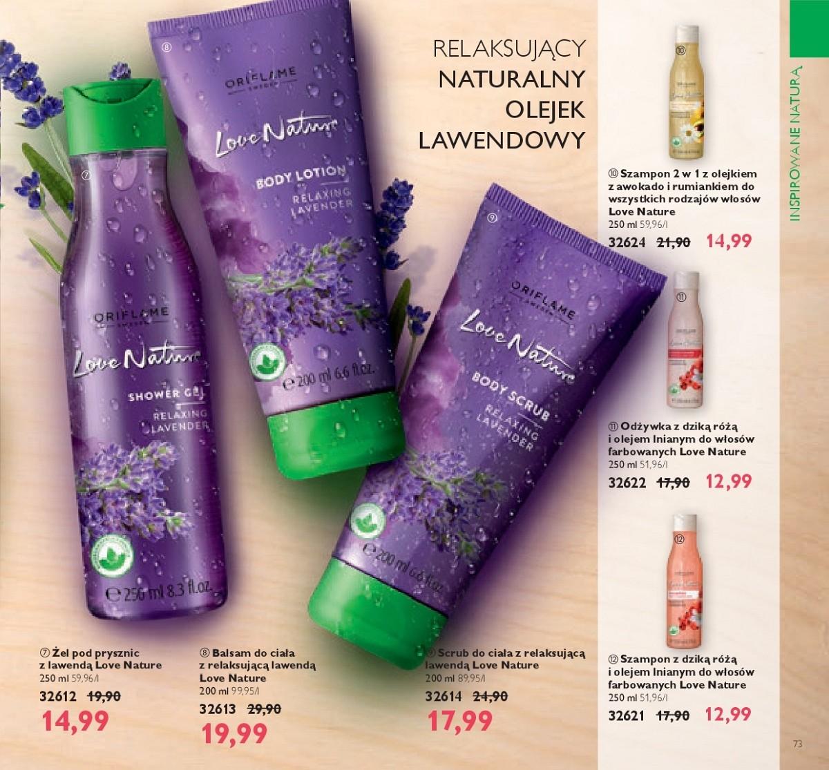 Gazetka promocyjna Oriflame do 05/02/2018 str.73