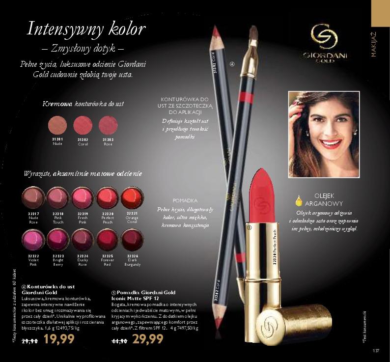 Gazetka promocyjna Oriflame do 19/12/2016 str.137