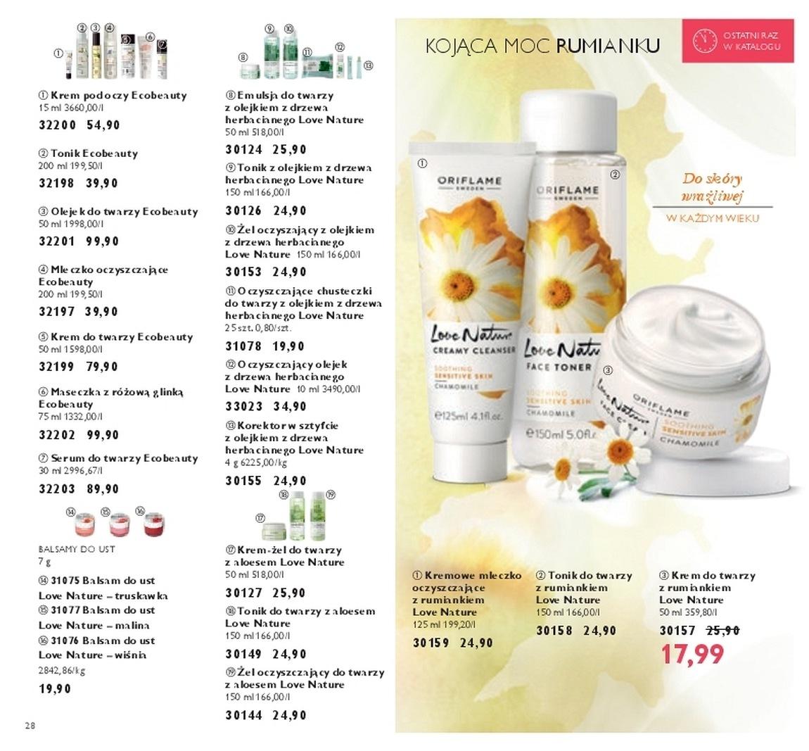 Gazetka promocyjna Oriflame do 14/08/2017 str.28