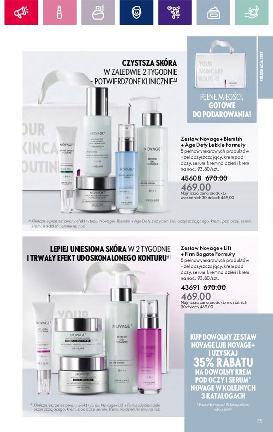 Gazetka promocyjna Oriflame do 27/12/2023 str.75