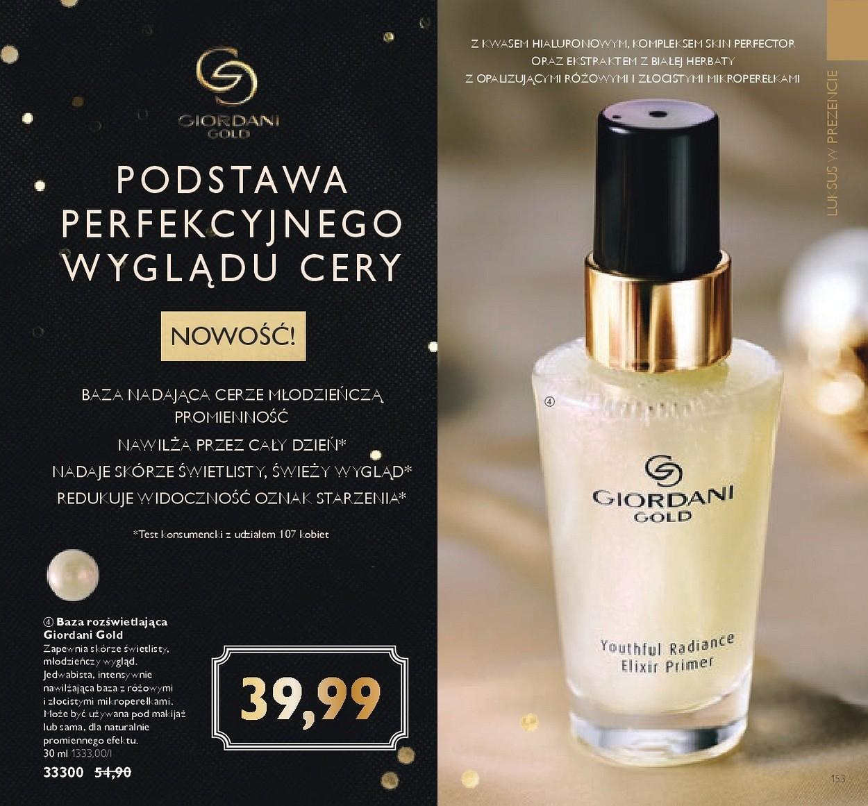 Gazetka promocyjna Oriflame do 27/11/2017 str.153