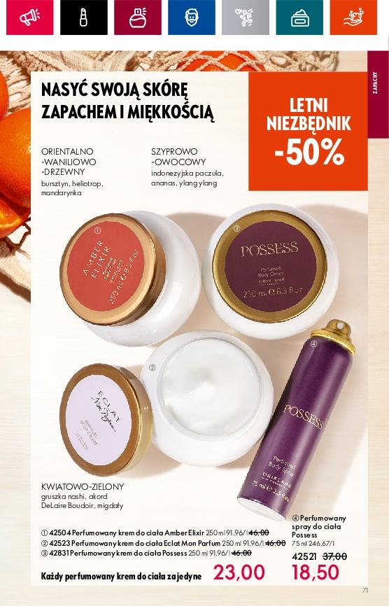 Gazetka promocyjna Oriflame do 25/07/2023 str.71