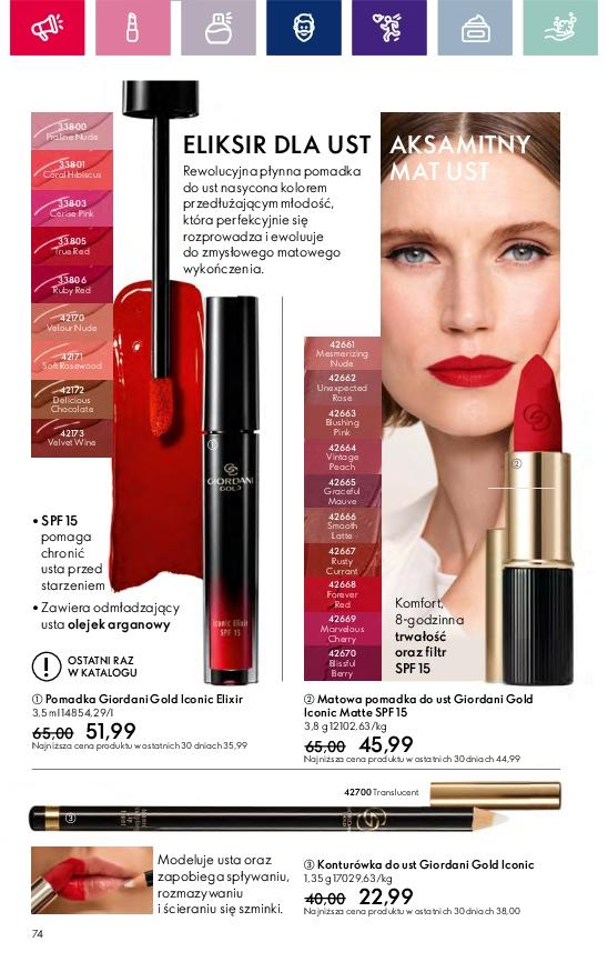 Gazetka promocyjna Oriflame do 12/02/2024 str.74