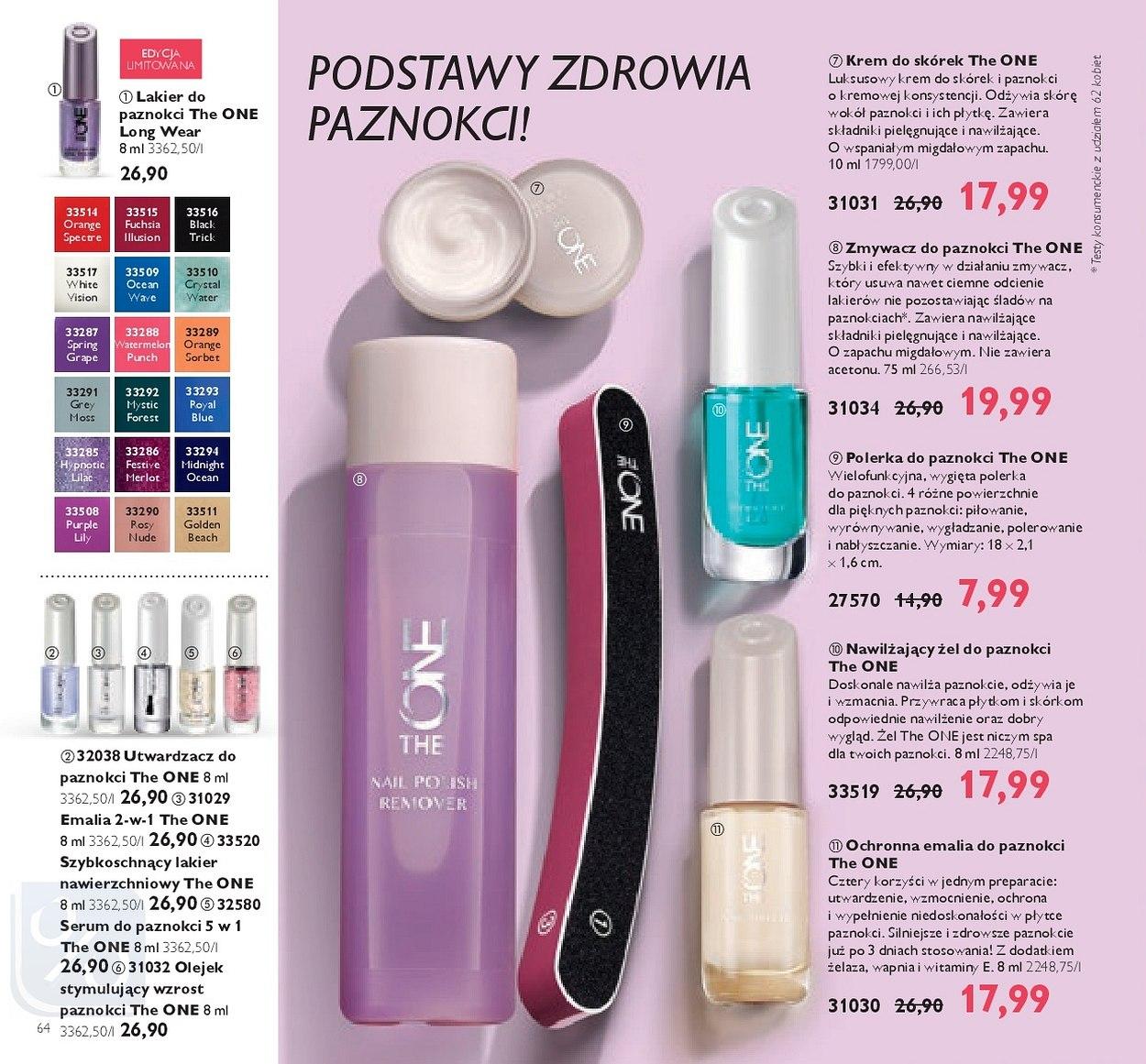 Gazetka promocyjna Oriflame do 19/03/2018 str.64