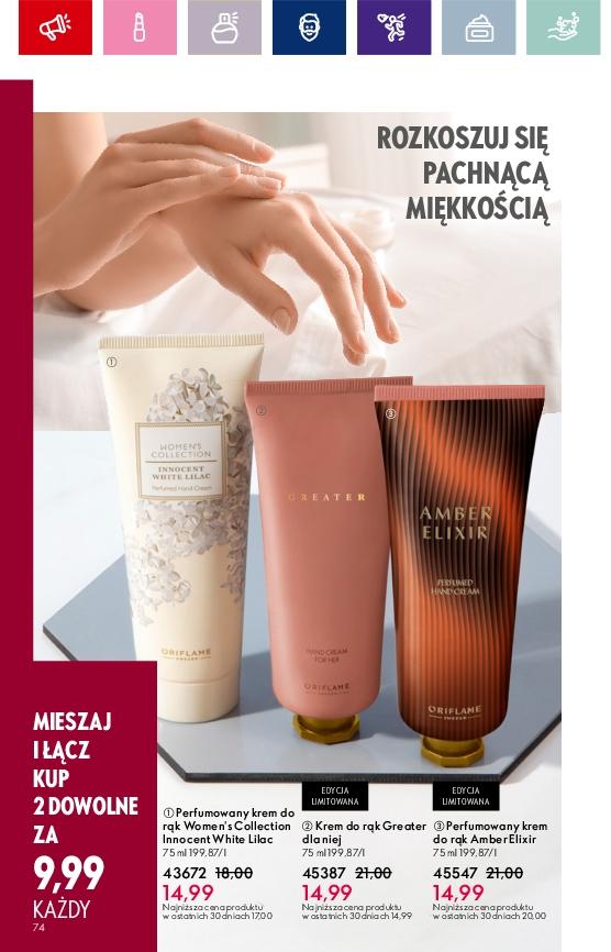 Gazetka promocyjna Oriflame do 10/10/2023 str.74