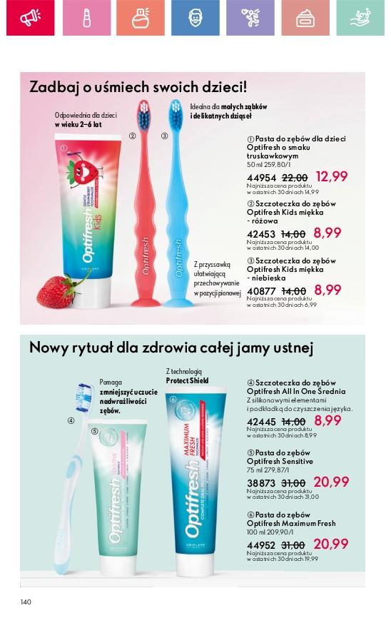Gazetka promocyjna Oriflame do 05/07/2025 str.140