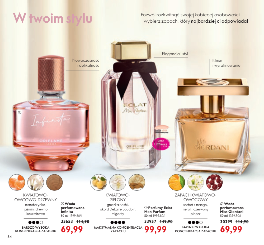 Gazetka promocyjna Oriflame do 18/10/2021 str.34