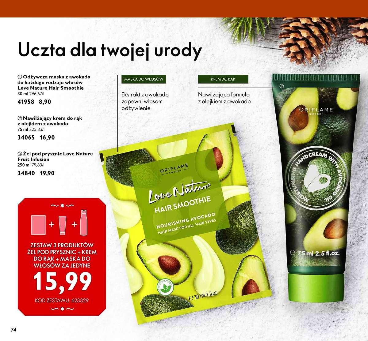 Gazetka promocyjna Oriflame do 14/12/2020 str.74