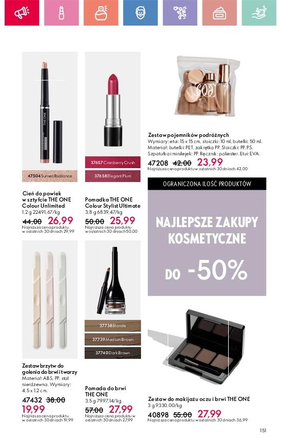 Gazetka promocyjna Oriflame do 22/03/2025 str.151