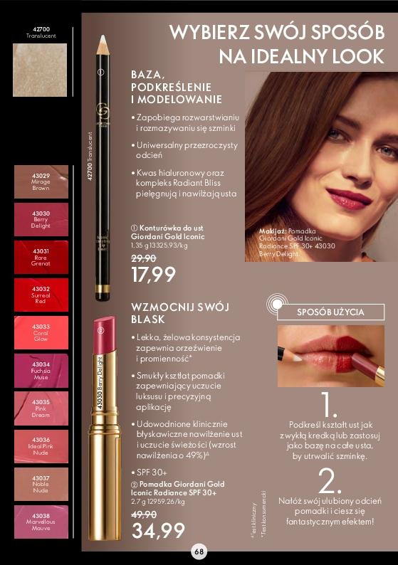 Gazetka promocyjna Oriflame do 24/05/2022 str.68