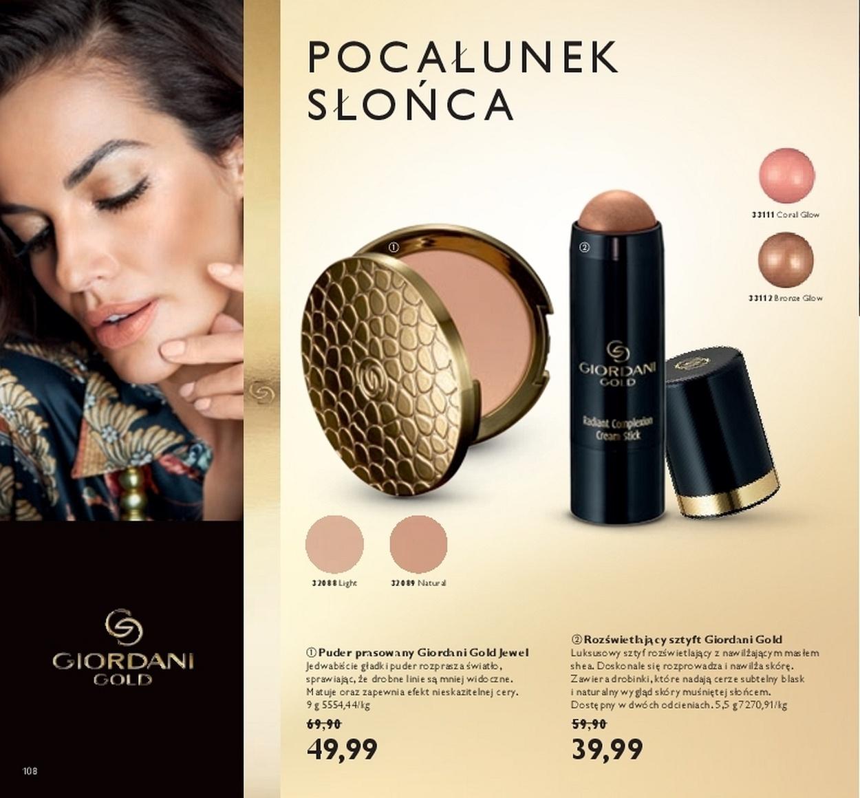 Gazetka promocyjna Oriflame do 25/09/2017 str.108