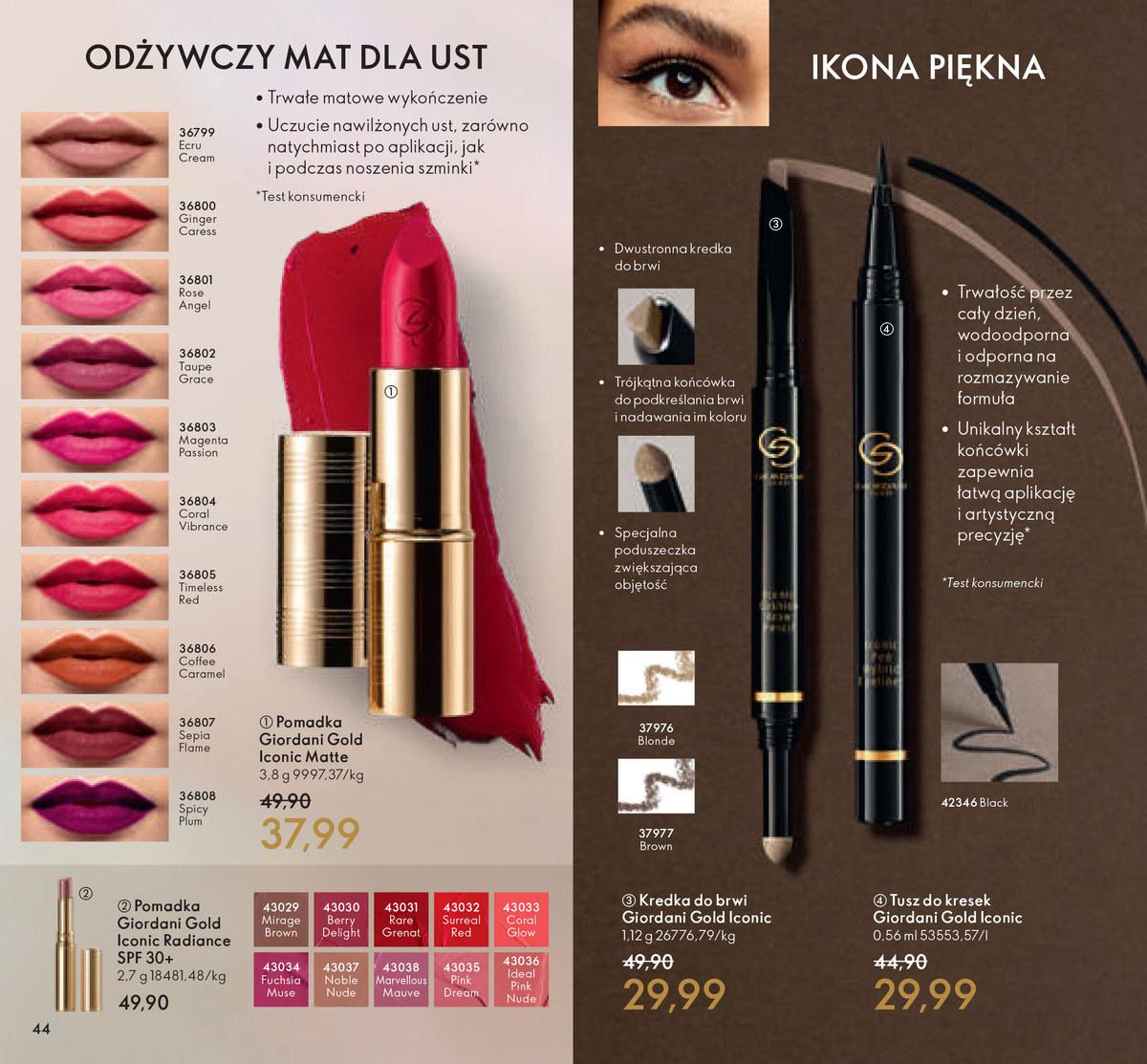 Gazetka promocyjna Oriflame do 09/08/2022 str.42