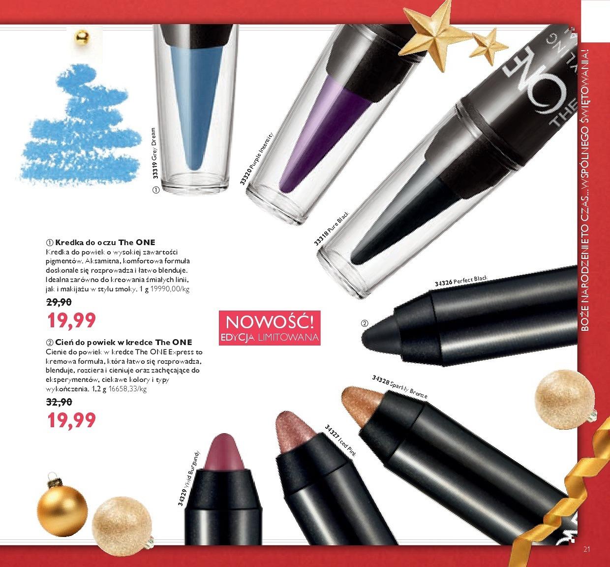 Gazetka promocyjna Oriflame do 18/12/2017 str.21