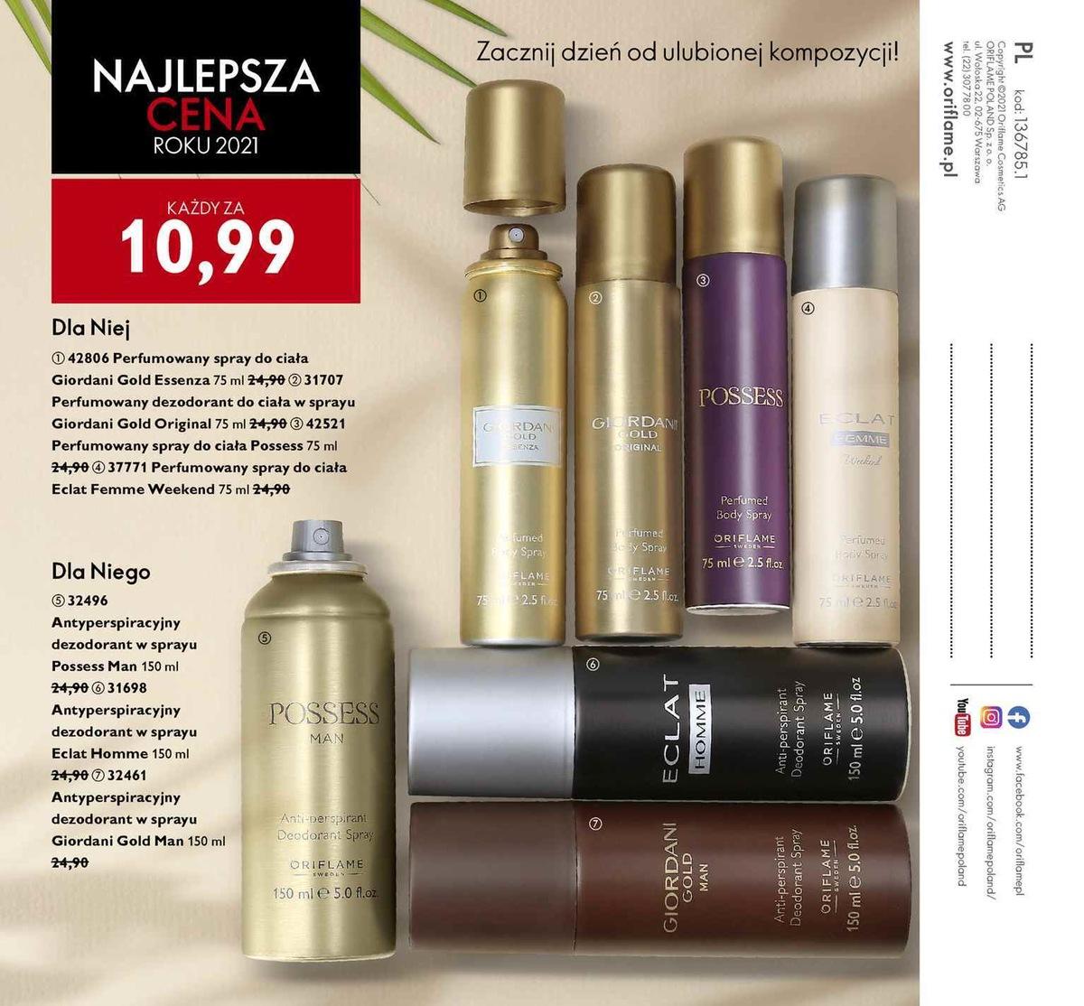 Gazetka promocyjna Oriflame do 05/07/2021 str.138