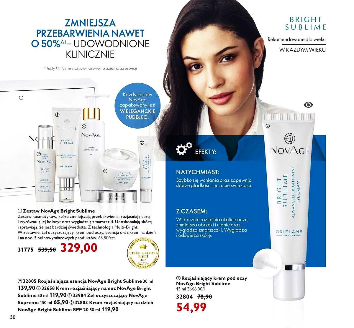 Gazetka promocyjna Oriflame do 12/10/2020 str.30