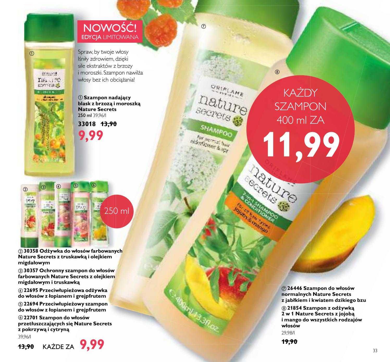 Gazetka promocyjna Oriflame do 05/09/2016 str.33