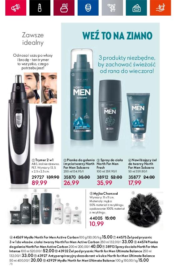 Gazetka promocyjna Oriflame do 08/08/2023 str.78