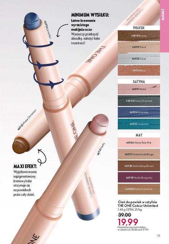 Gazetka promocyjna Oriflame do 23/12/2025 str.71