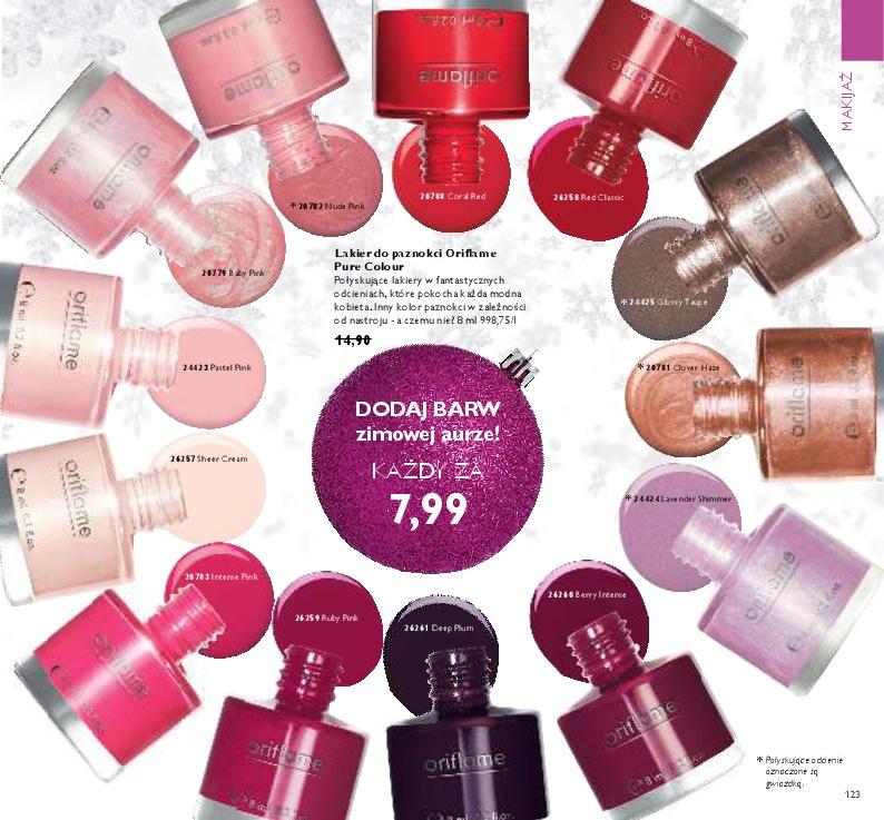 Gazetka promocyjna Oriflame do 28/11/2016 str.123