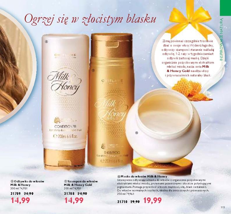 Gazetka promocyjna Oriflame do 19/12/2016 str.113