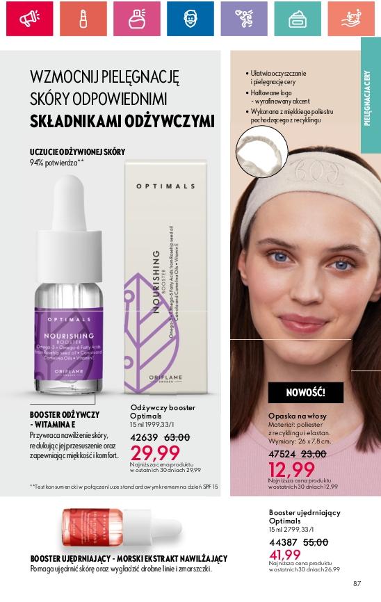 Gazetka promocyjna Oriflame do 09/09/2024 str.87