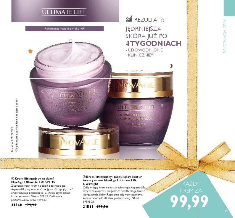 Gazetka promocyjna Oriflame do 19/12/2016 str.55