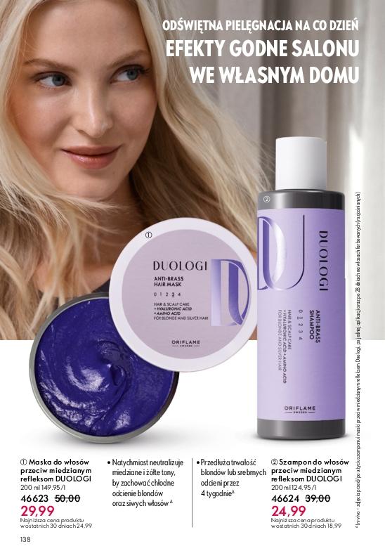 Gazetka promocyjna Oriflame do 30/09/2025 str.138