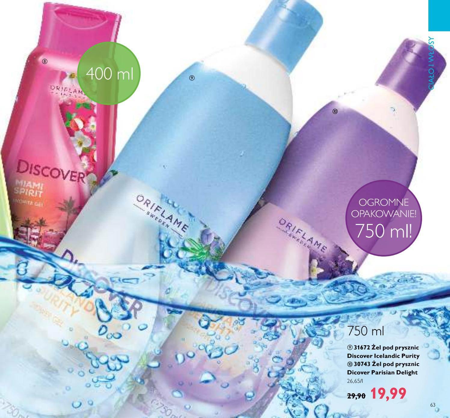 Gazetka promocyjna Oriflame do 05/09/2016 str.63