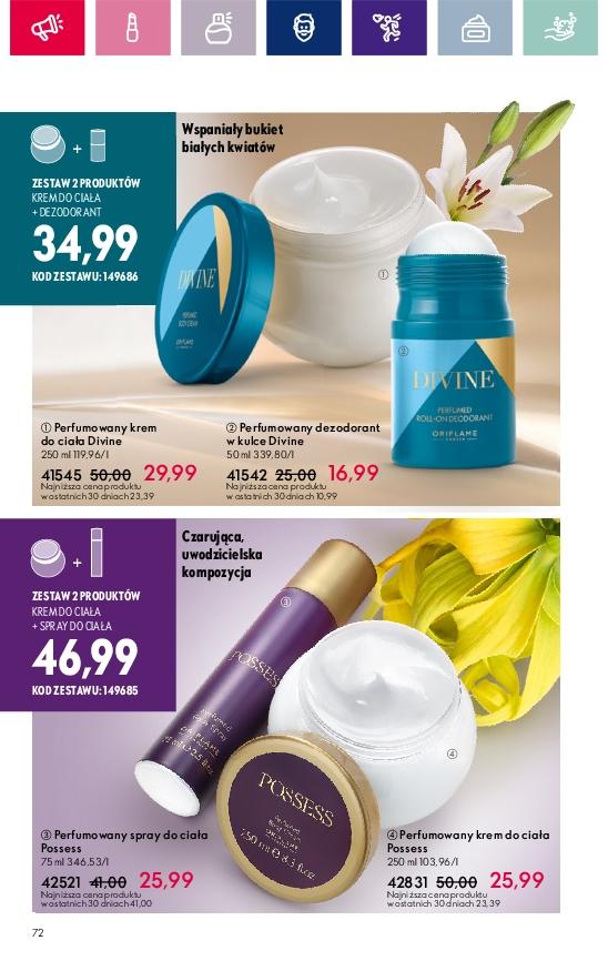 Gazetka promocyjna Oriflame do 15/04/2024 str.72