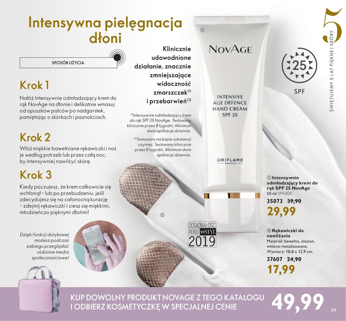 Gazetka promocyjna Oriflame do 08/11/2021 str.39