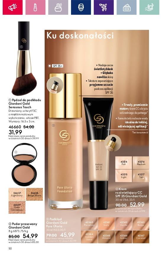 Gazetka promocyjna Oriflame do 22/01/2024 str.50