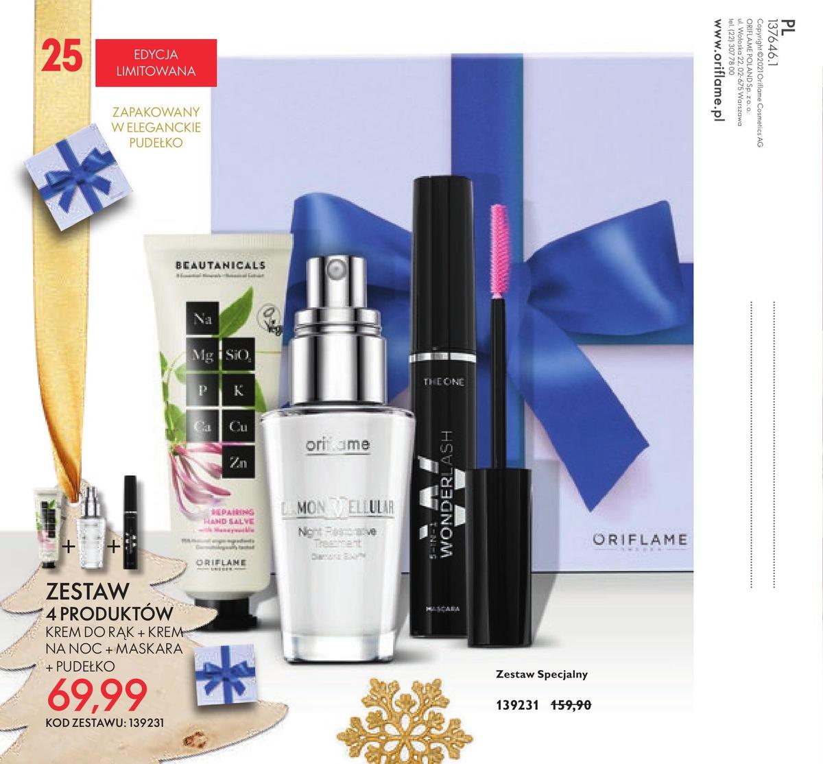 Gazetka promocyjna Oriflame do 19/12/2021 str.1