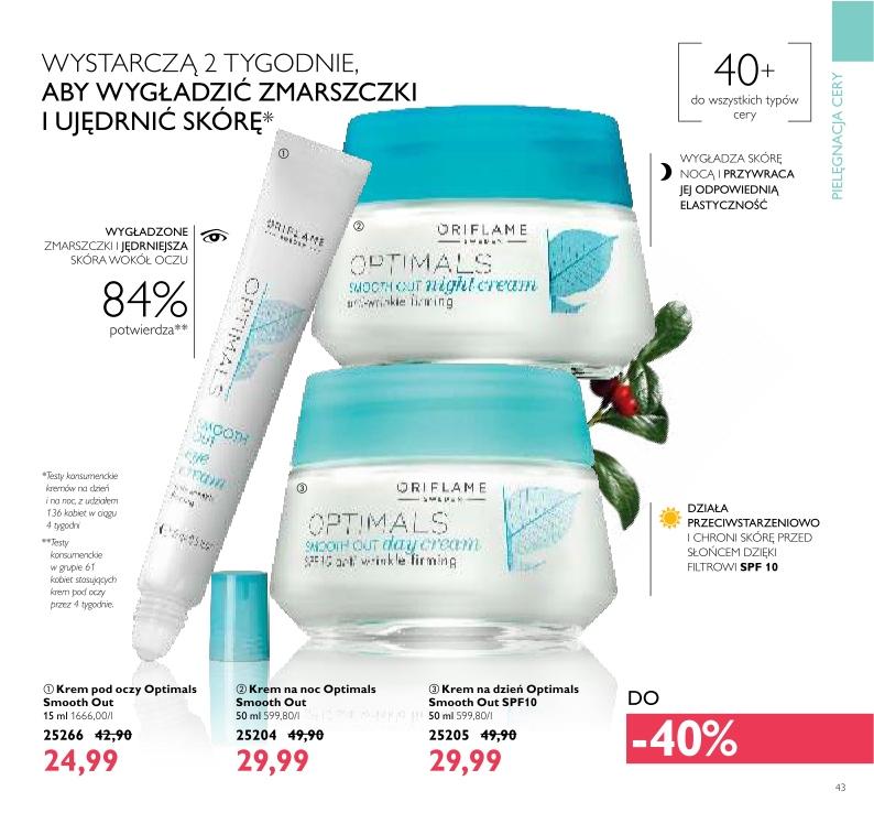 Gazetka promocyjna Oriflame do 26/09/2016 str.43