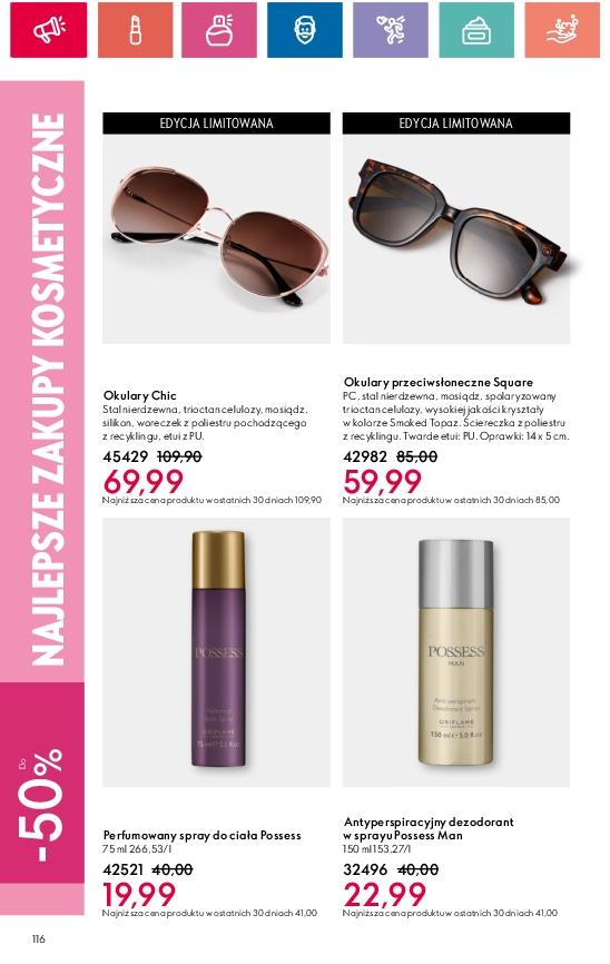 Gazetka promocyjna Oriflame do 08/07/2024 str.116