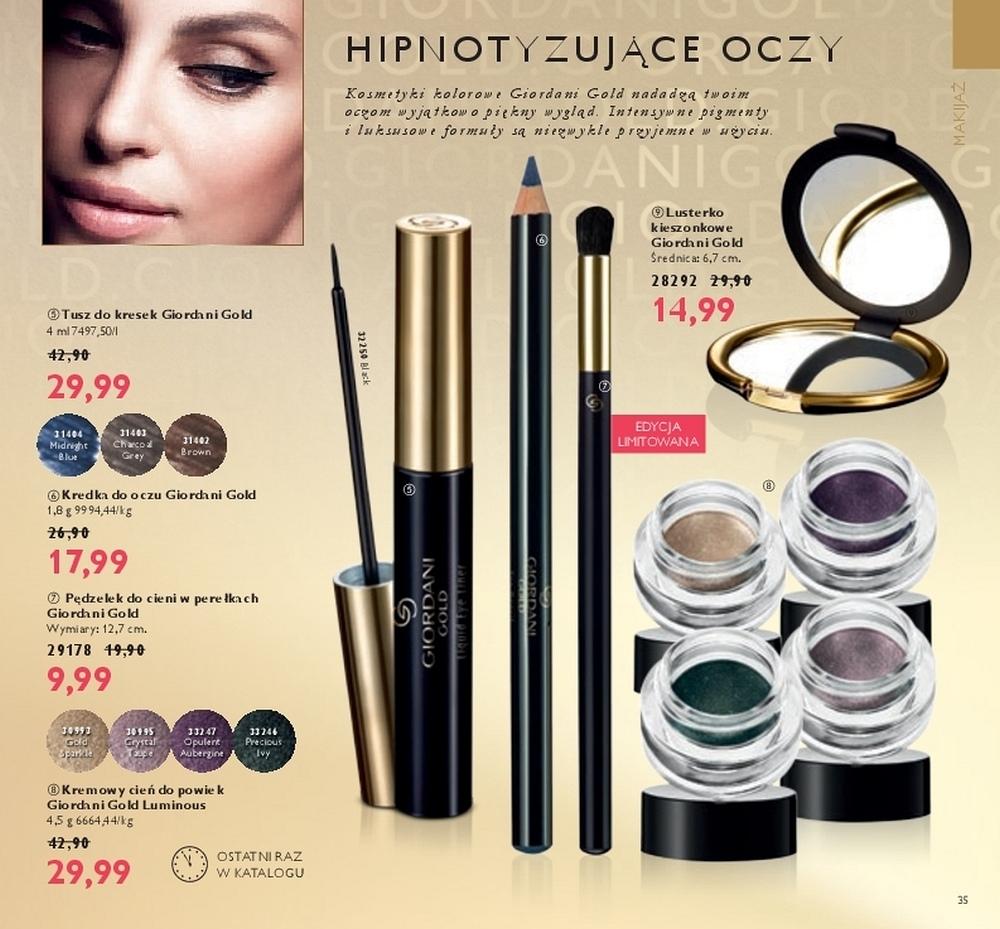 Gazetka promocyjna Oriflame do 03/07/2017 str.35