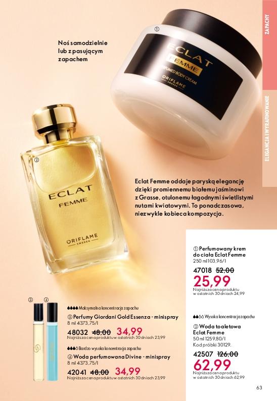 Gazetka promocyjna Oriflame do 20/01/2026 str.63