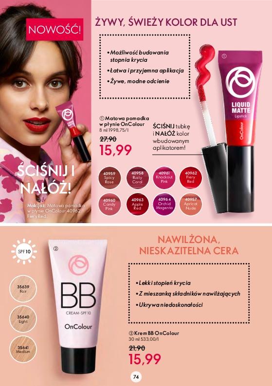 Gazetka promocyjna Oriflame do 24/05/2022 str.74