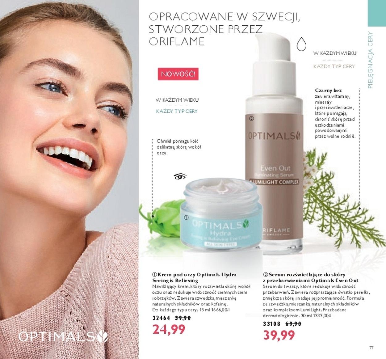 Gazetka promocyjna Oriflame do 25/09/2017 str.77