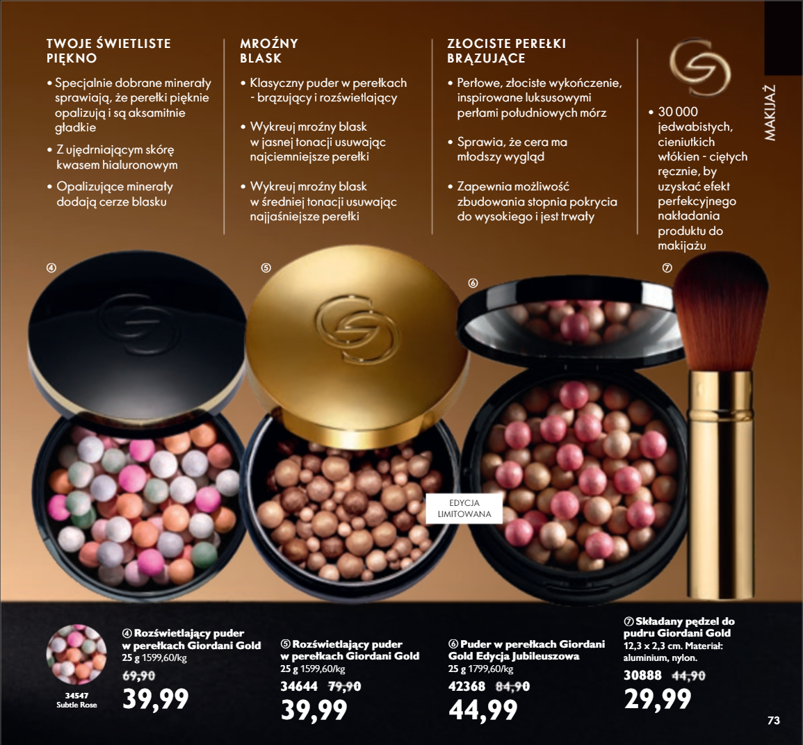 Gazetka promocyjna Oriflame do 29/11/2021 str.73