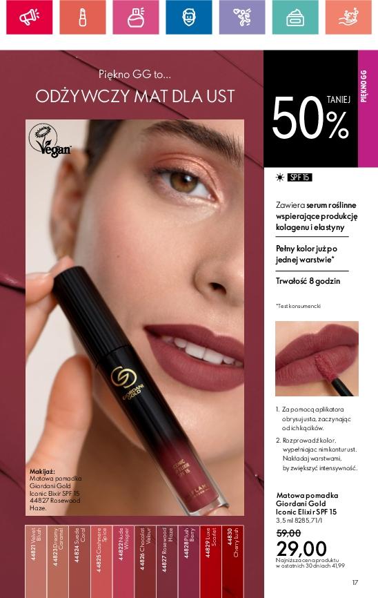 Gazetka promocyjna Oriflame do 09/11/2024 str.17