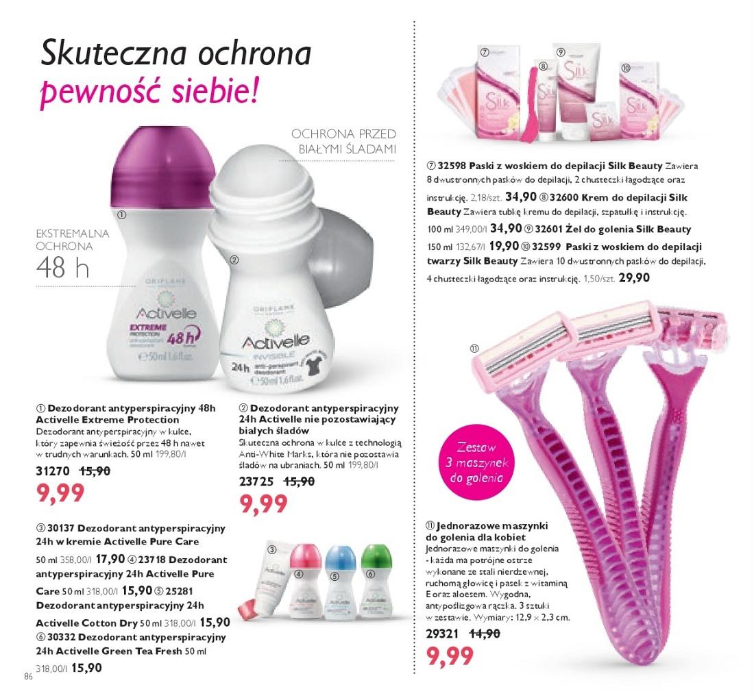 Gazetka promocyjna Oriflame do 15/01/2018 str.86