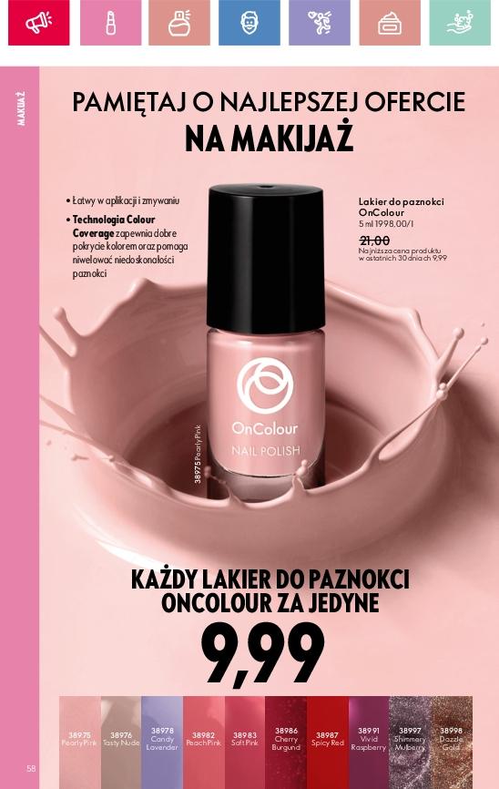 Gazetka promocyjna Oriflame do 24/05/2025 str.58