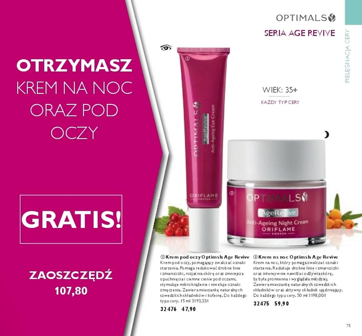 Gazetka promocyjna Oriflame do 25/09/2017 str.75