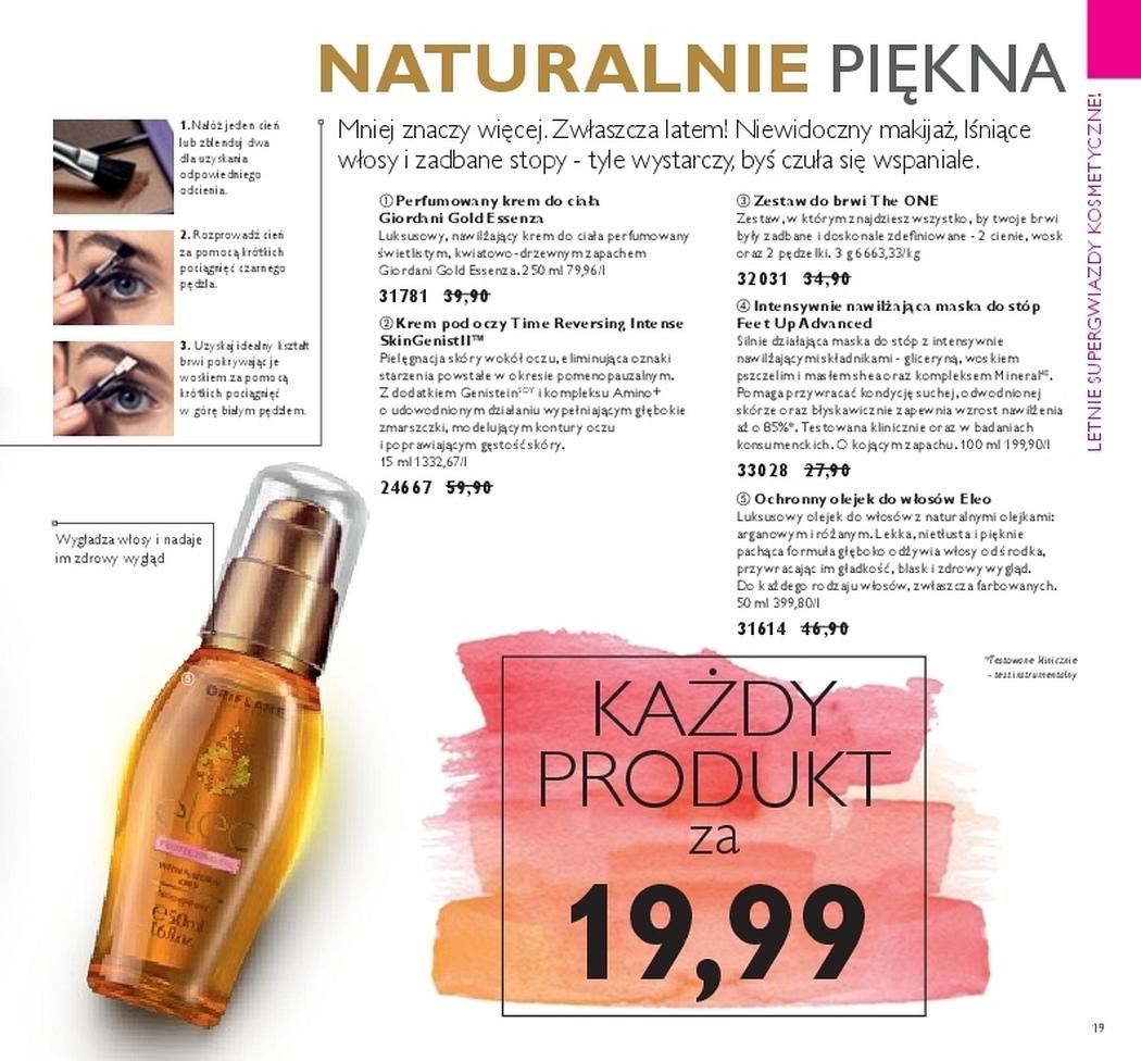 Gazetka promocyjna Oriflame do 24/07/2017 str.19