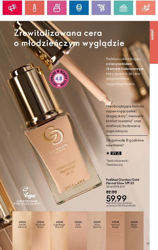 Gazetka promocyjna Oriflame do 31/10/2024 str.57