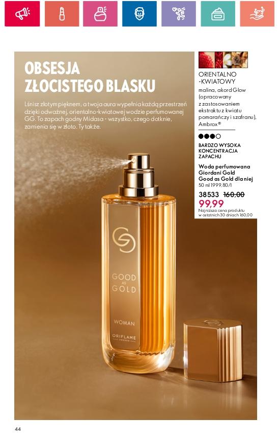 Gazetka promocyjna Oriflame do 09/09/2024 str.44