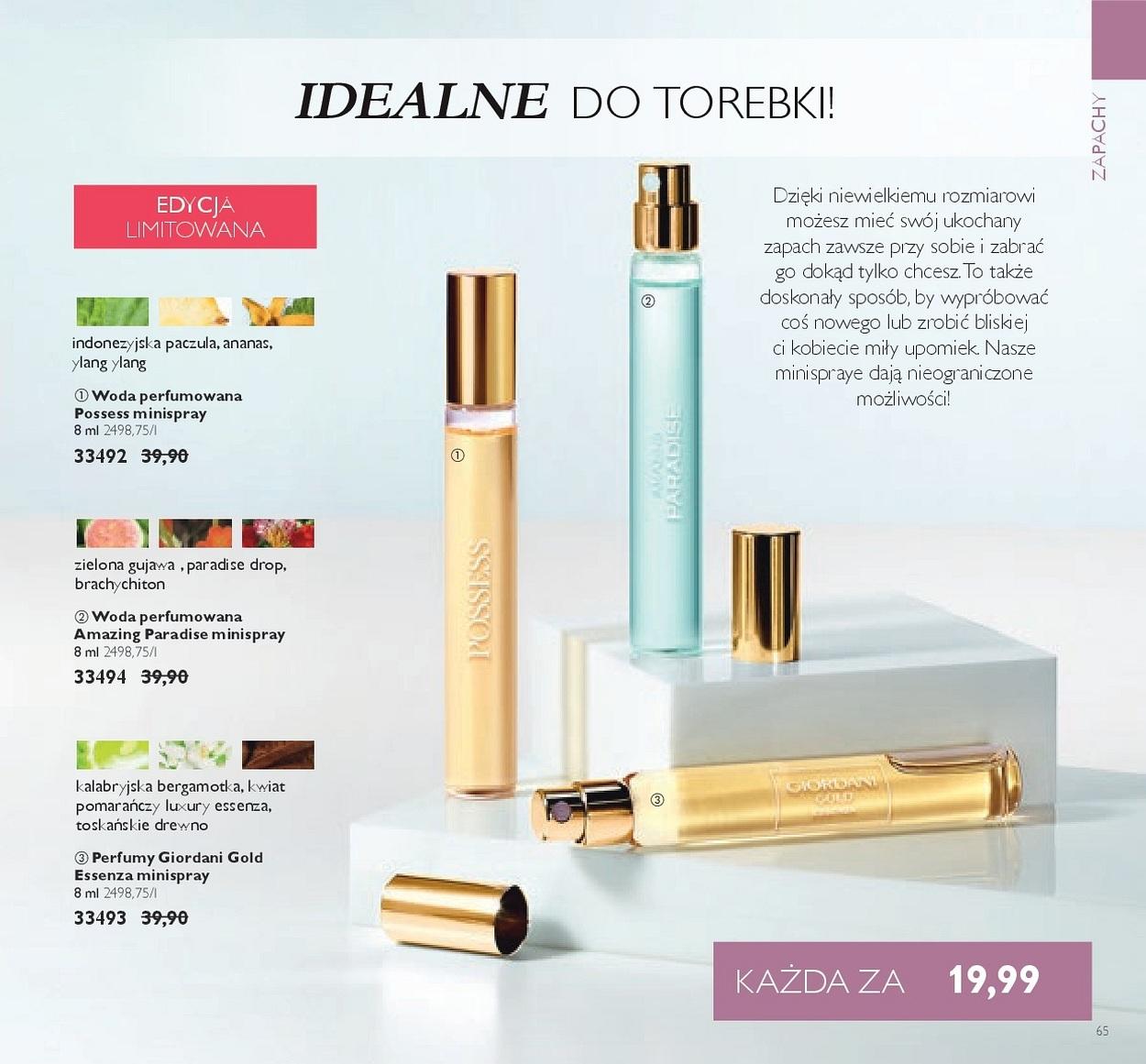 Gazetka promocyjna Oriflame do 06/11/2017 str.65