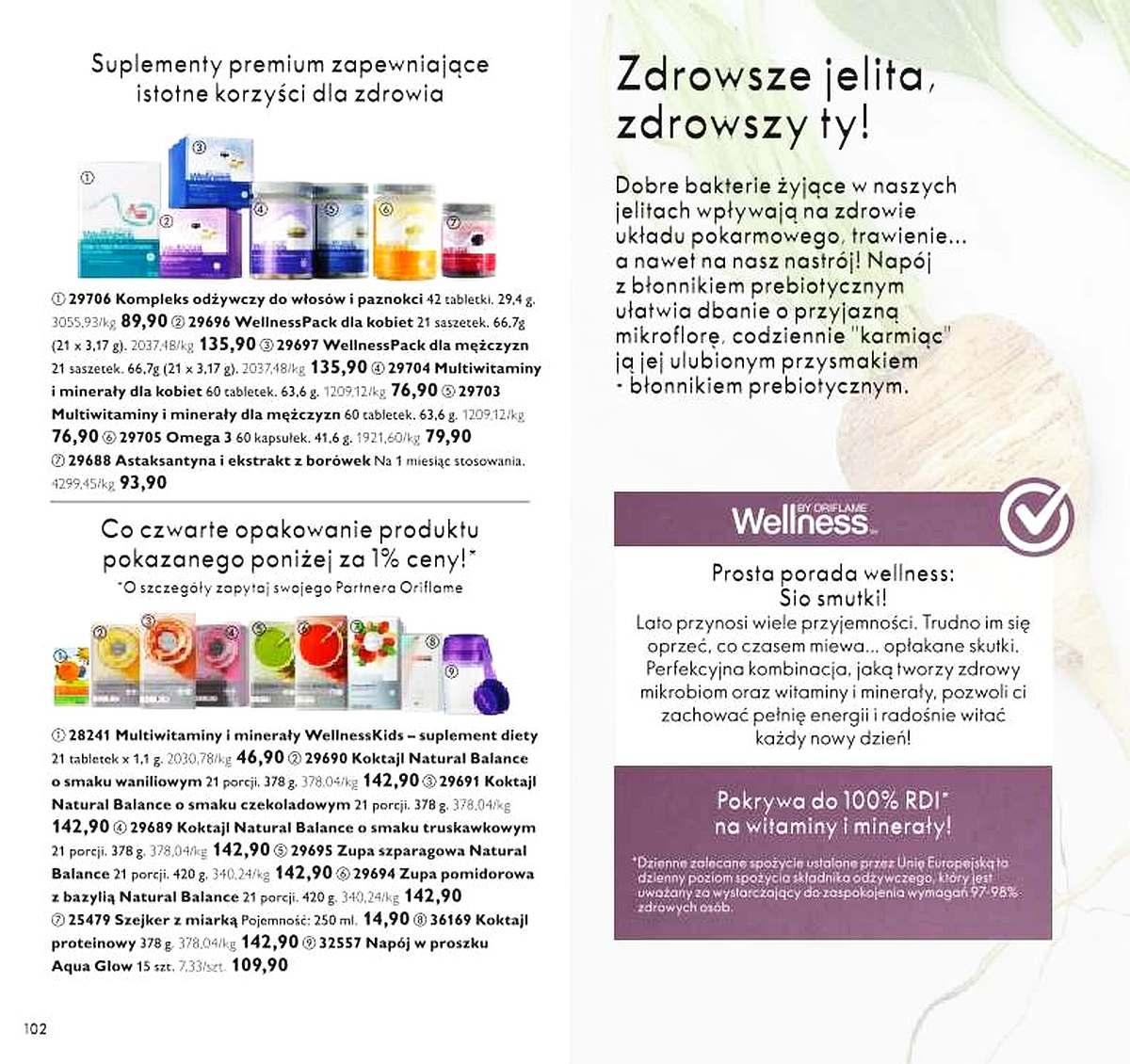 Gazetka promocyjna Oriflame do 16/08/2021 str.102