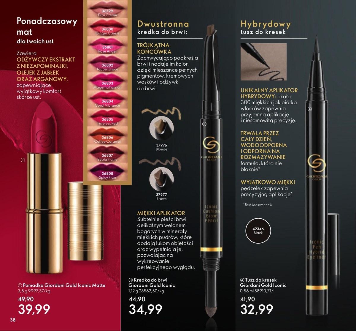 Gazetka promocyjna Oriflame do 14/06/2022 str.38