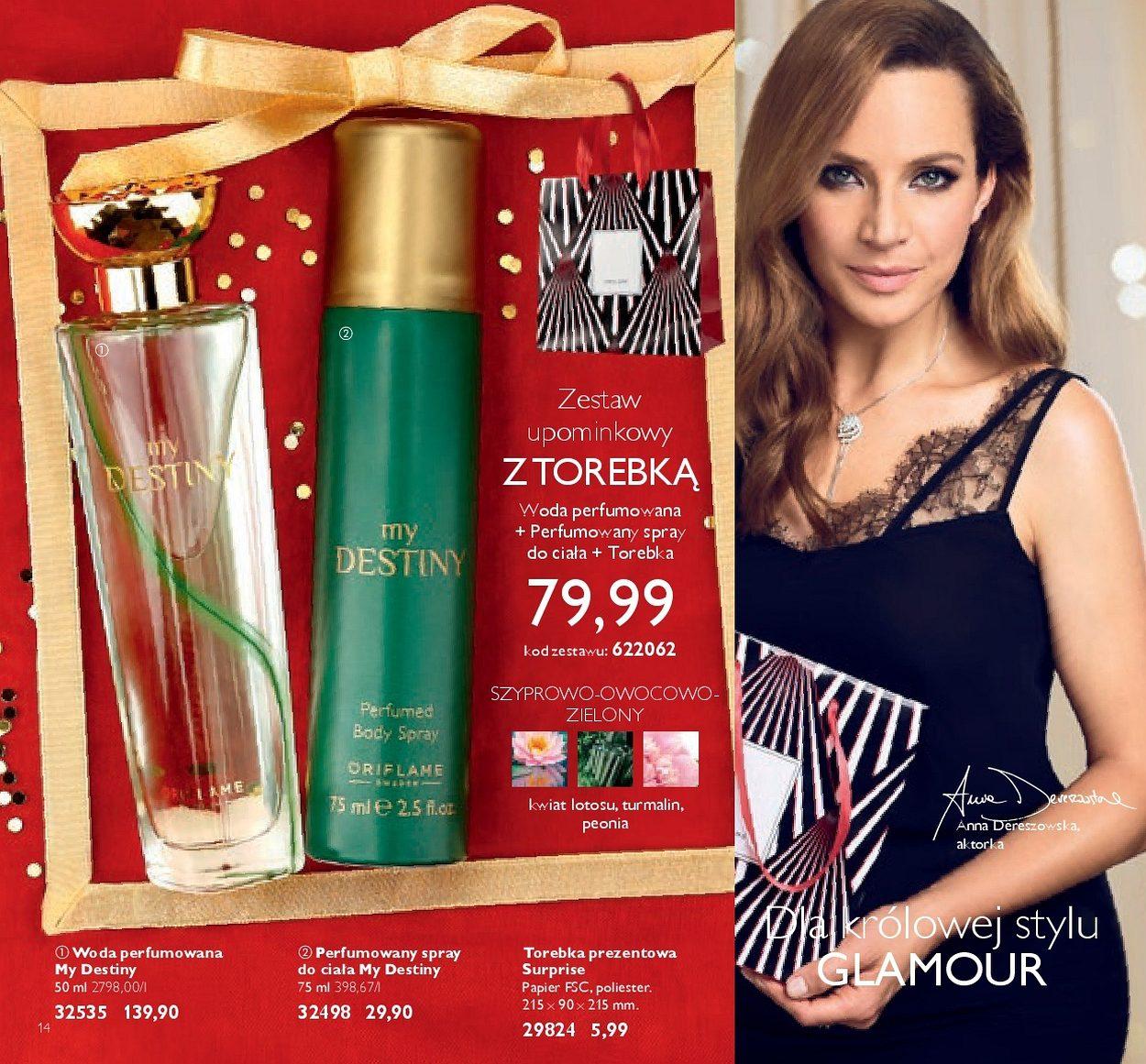 Gazetka promocyjna Oriflame do 27/11/2017 str.14